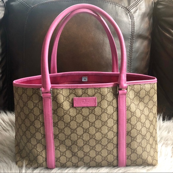 SOLD❌Authentic Gucci Monogram Tote - Picture 7 of 8